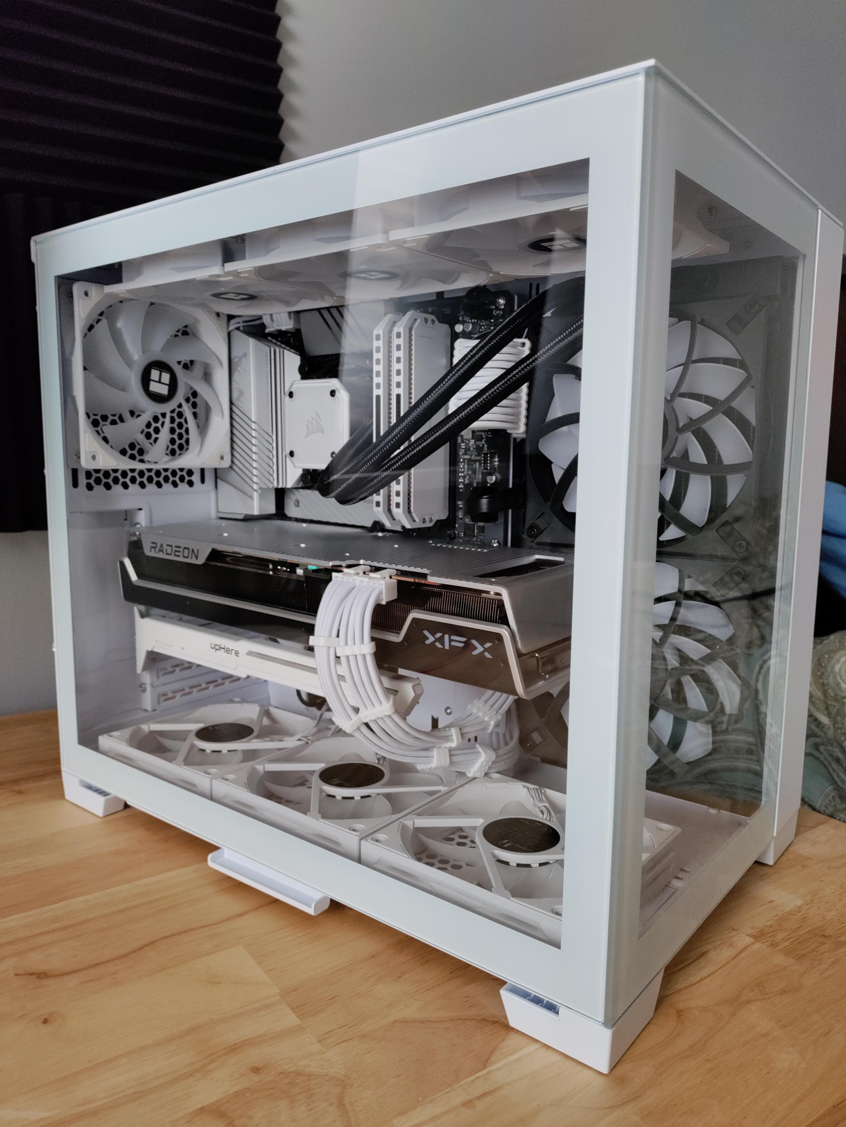 O11d Mini Snow White | 7900 XT | i9 12900k by LegionArtz - Intel