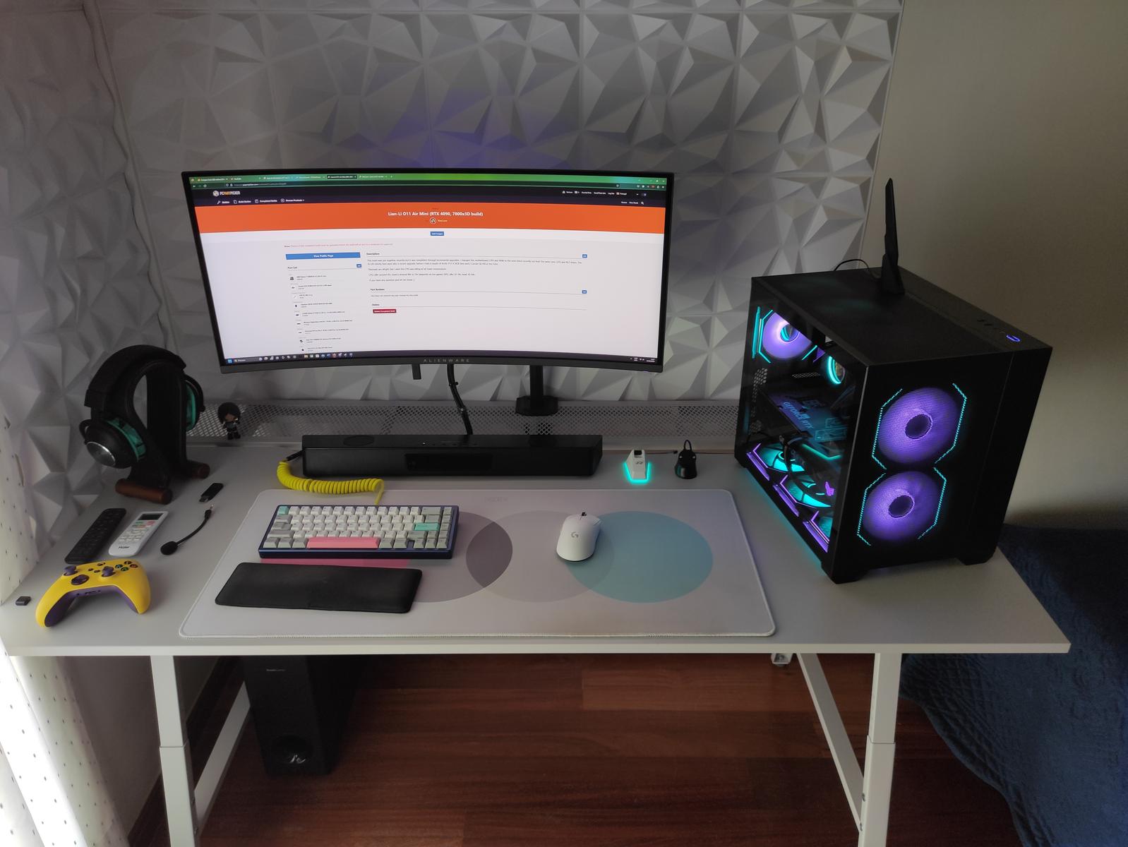 The first build I put together (Ryzen 7 7800x3D & 4080 OC