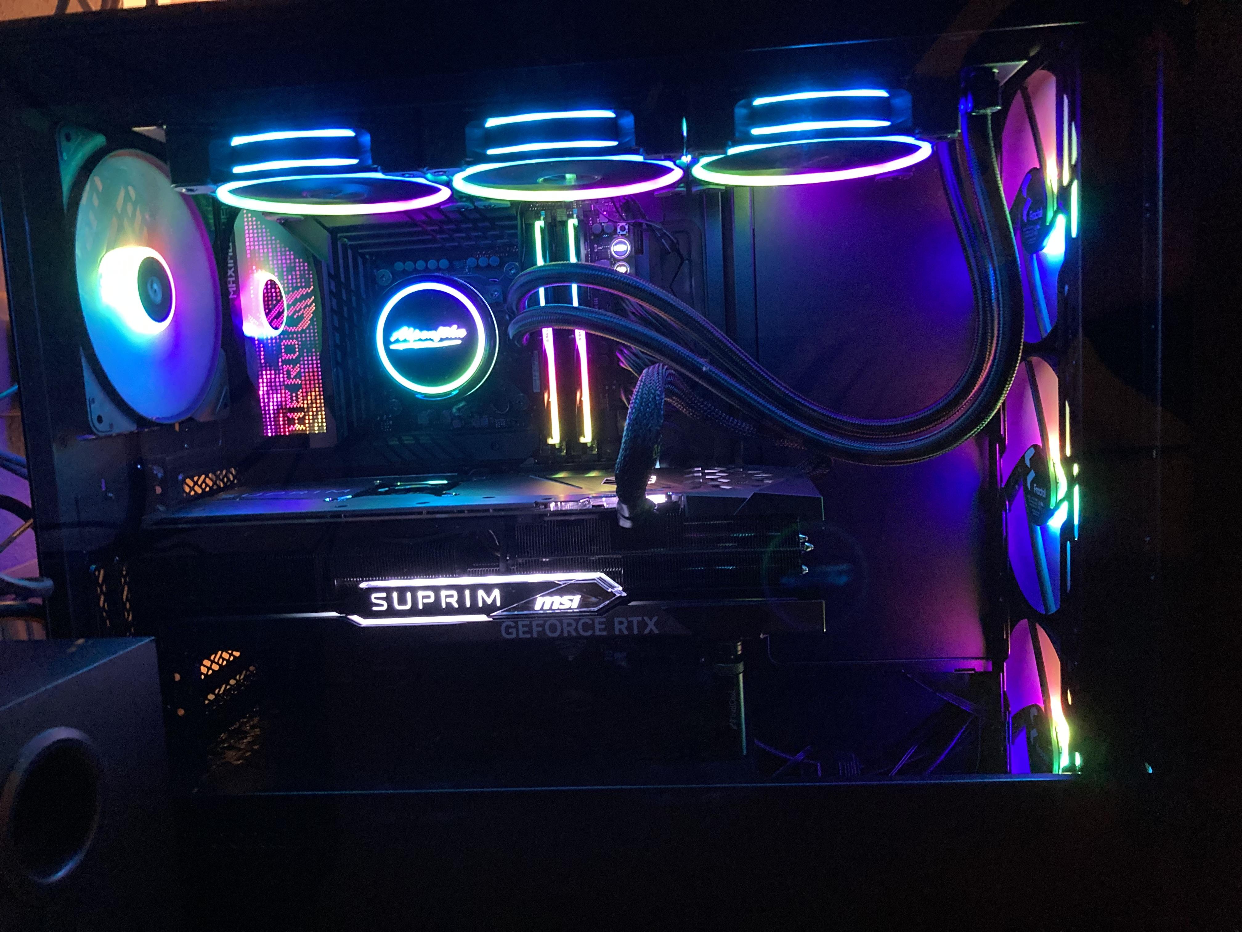 Intel i9-13900K + MSI Suprim X 4090 + ASUS ROG - excellent