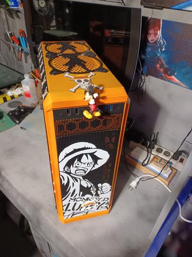 ONE PIECE - asus ワンピース　自作　pc One Piece Theme PC Build | i9 13900k + RTX 4090 | Volted PC