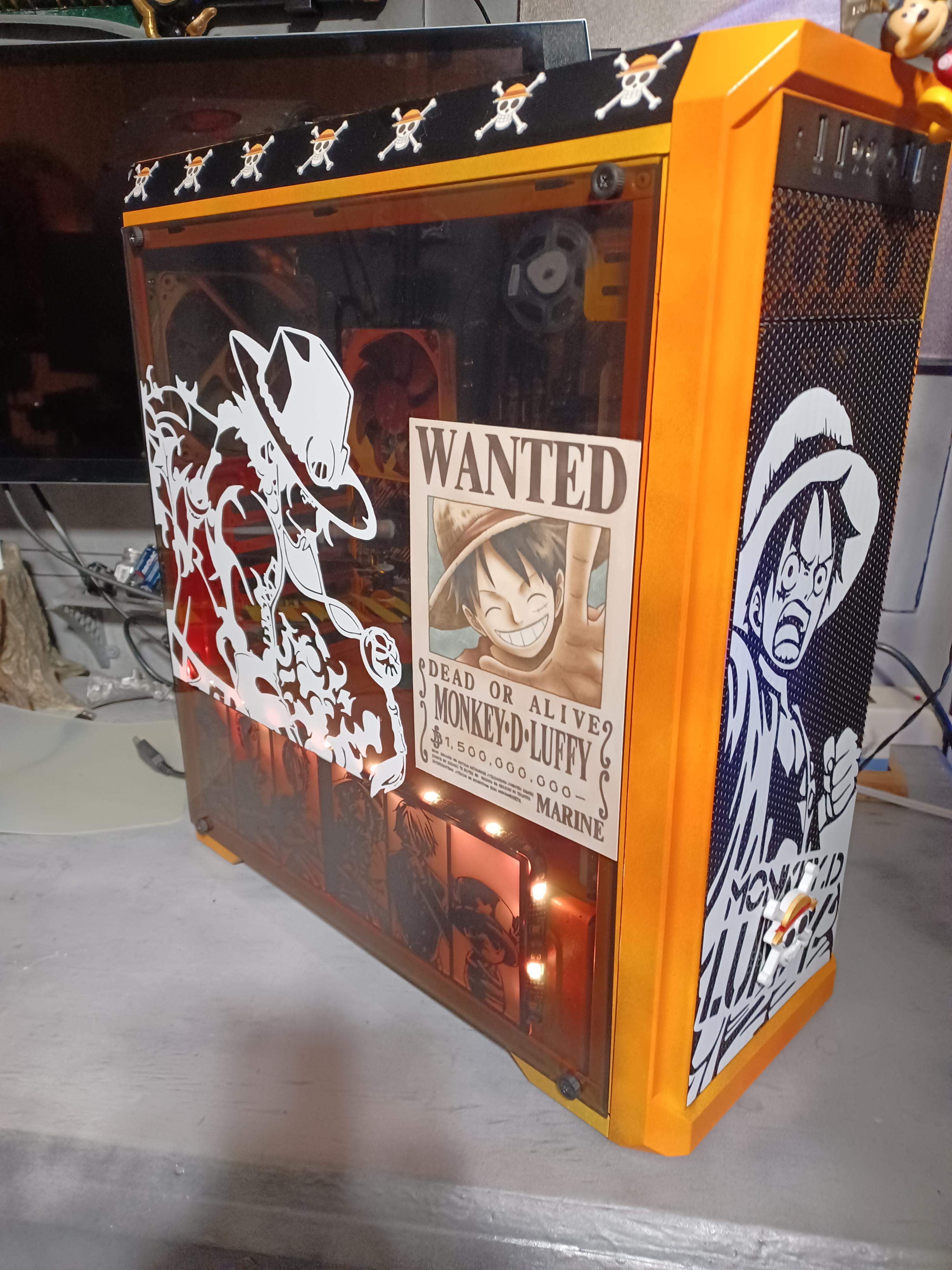 ONE PIECE - asus ワンピース　自作　pc Built a new One Piece inspired PC : r/OnePiece