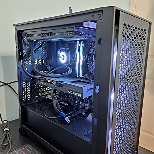 アルカノイド　A.I.R PC-8801 Corsair 900d. New Alphacool GPU block installed 7900 xtx