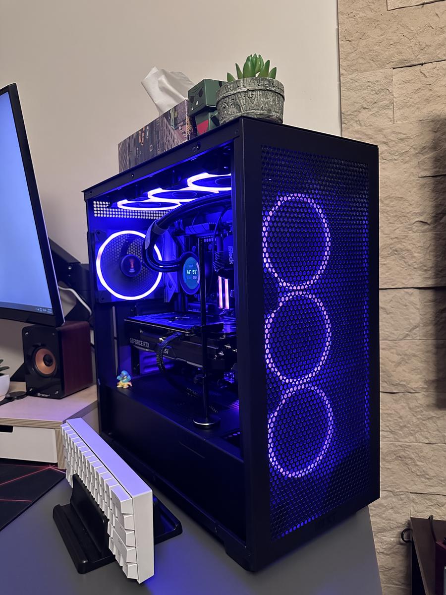 Nzxt h7 flow all black by Yopir4 - AMD Ryzen 7 7800X3D, GeForce