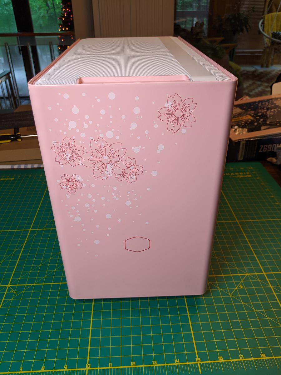 その他 COOLER MASTER MasterBOX NR200P Sakura MasterBox NR200P Sakura Limited Edition Mini-ITX/DTX PC Case