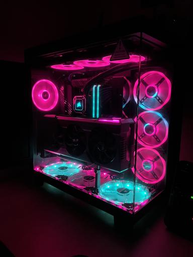 Nzxt h9 flow + vertical rx 7900xt by kieran1277 - AMD Ryzen 7
