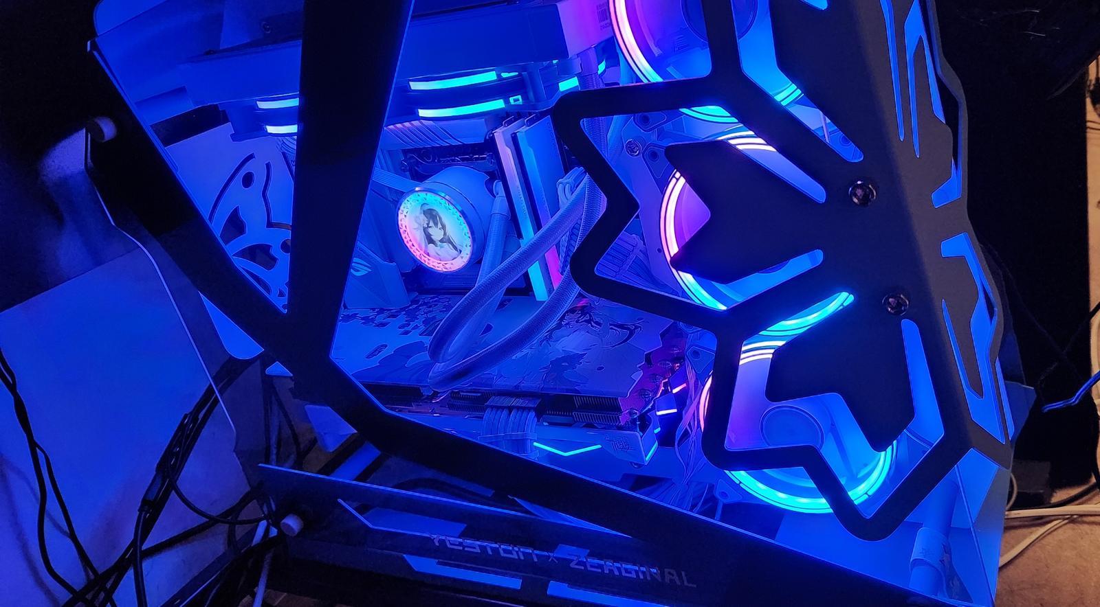ASUS - sakura Yeston Sakura 6800xt x Asus waifu PC by RyubooTrash - Intel