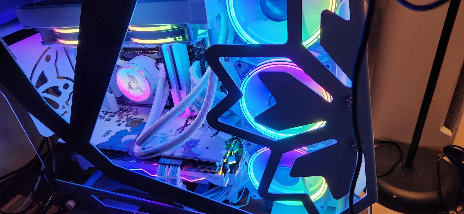 ASUS - sakura Yeston Sakura 6800xt x Asus waifu PC by RyubooTrash - Intel