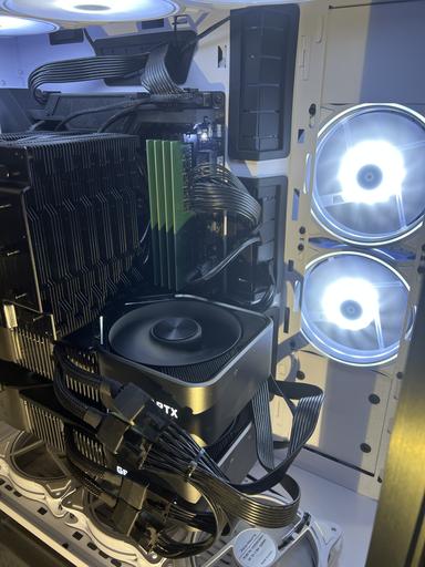 Super build with 2x 3090FE with NVLink and space between them