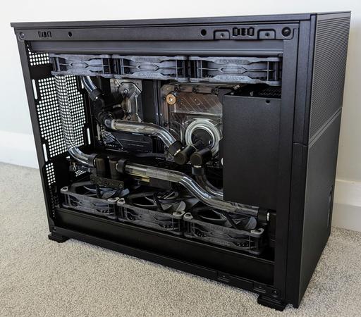 WATER GlRLS コンプリートボックス Jonsbo D31 Mesh Build - Hardline Watercooling Setup by
