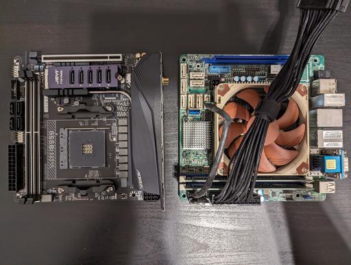 Mini-ITX Workstation/Plex/NAS Ryzen Build 2023 by Hanime