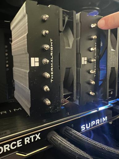 4090 msi supreme X liquid AIO build by stNIKOLAS - AMD Ryzen