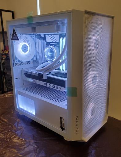 ai♡  ̖́- 4060 Ti 13400F White Build by Auspcbuilda - Intel Core i5