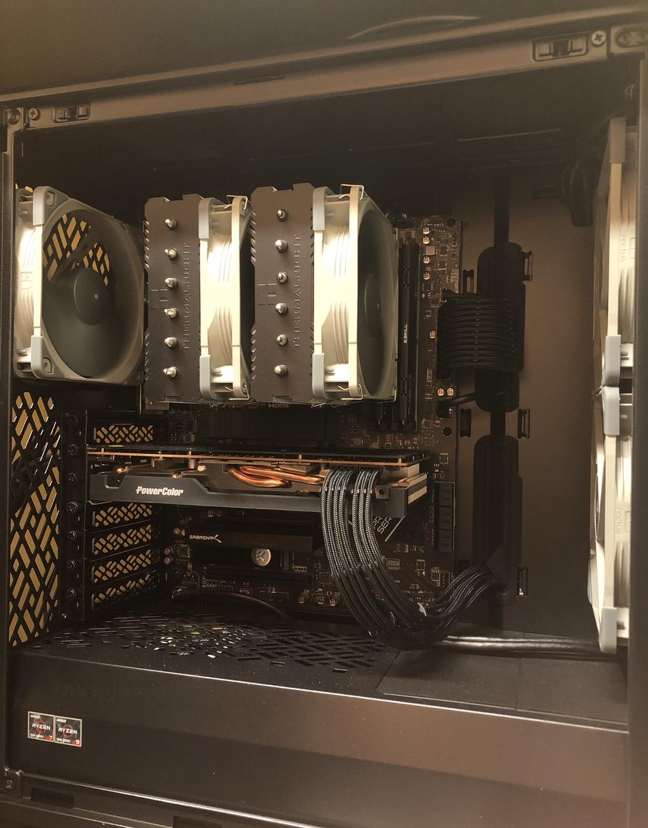 自作PC Ryzen9 RX6700xt 64GB 2024 Midrange AMD Build | Ryzen 9 7900 | RX 6700 XT 12GB by