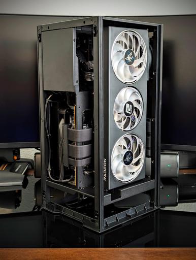 [ジャンクpc]nzxt、Ryzen75800x 2023 AMD ITX SFF Build with Ryzen 5 7600X & RX 7800 XT by