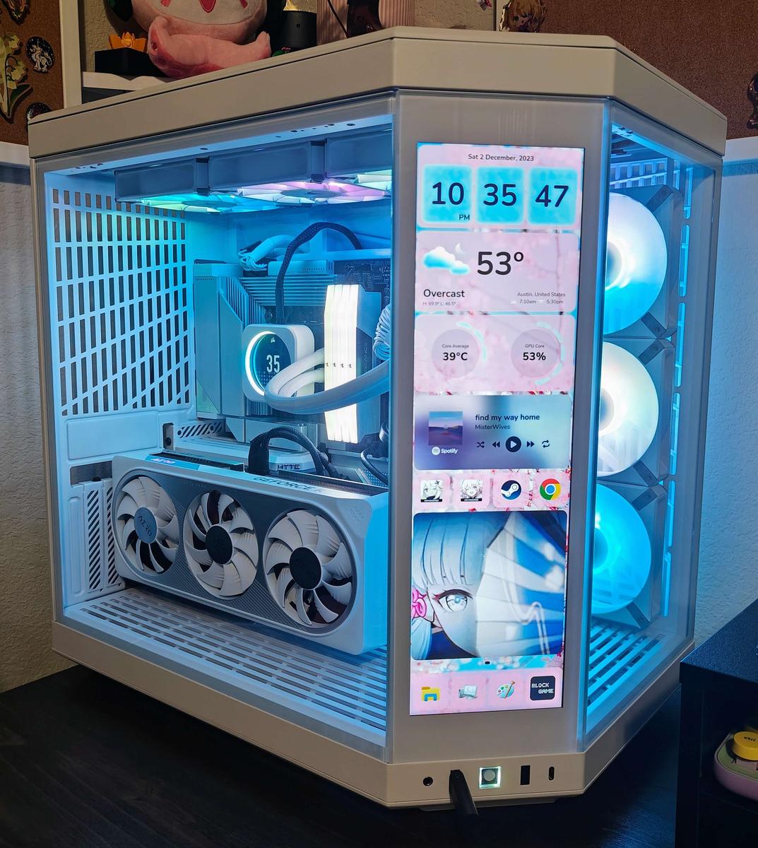 White Hyte Y70 Build by WitchHeyzel - Intel Core i9-14900K