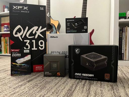First 2K AMD Build by hansoncjc - AMD Ryzen 5 7600, Radeon RX 7800 XT ...