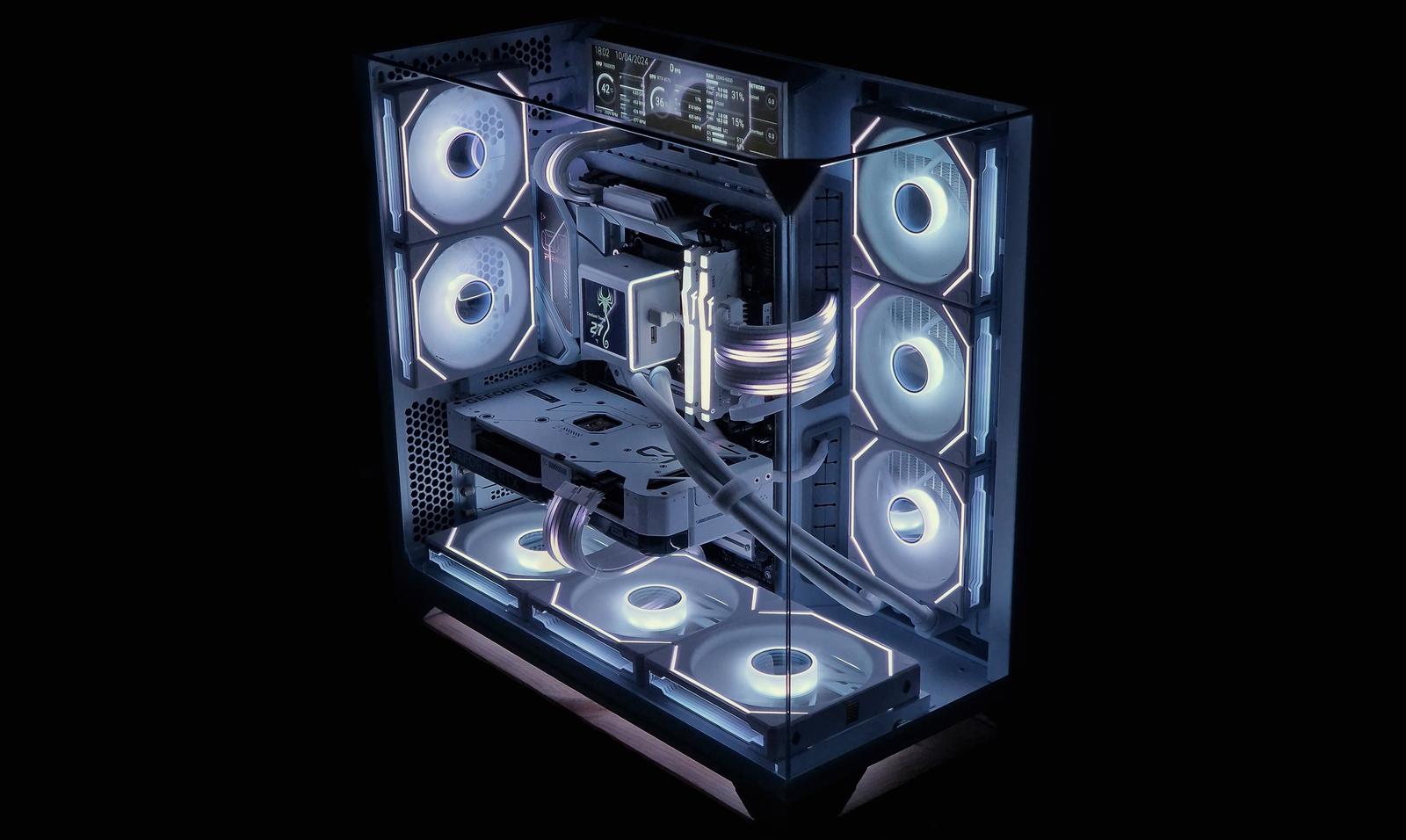 An Infinite Vision in White by pppuiw - AMD Ryzen 7 7800X3D