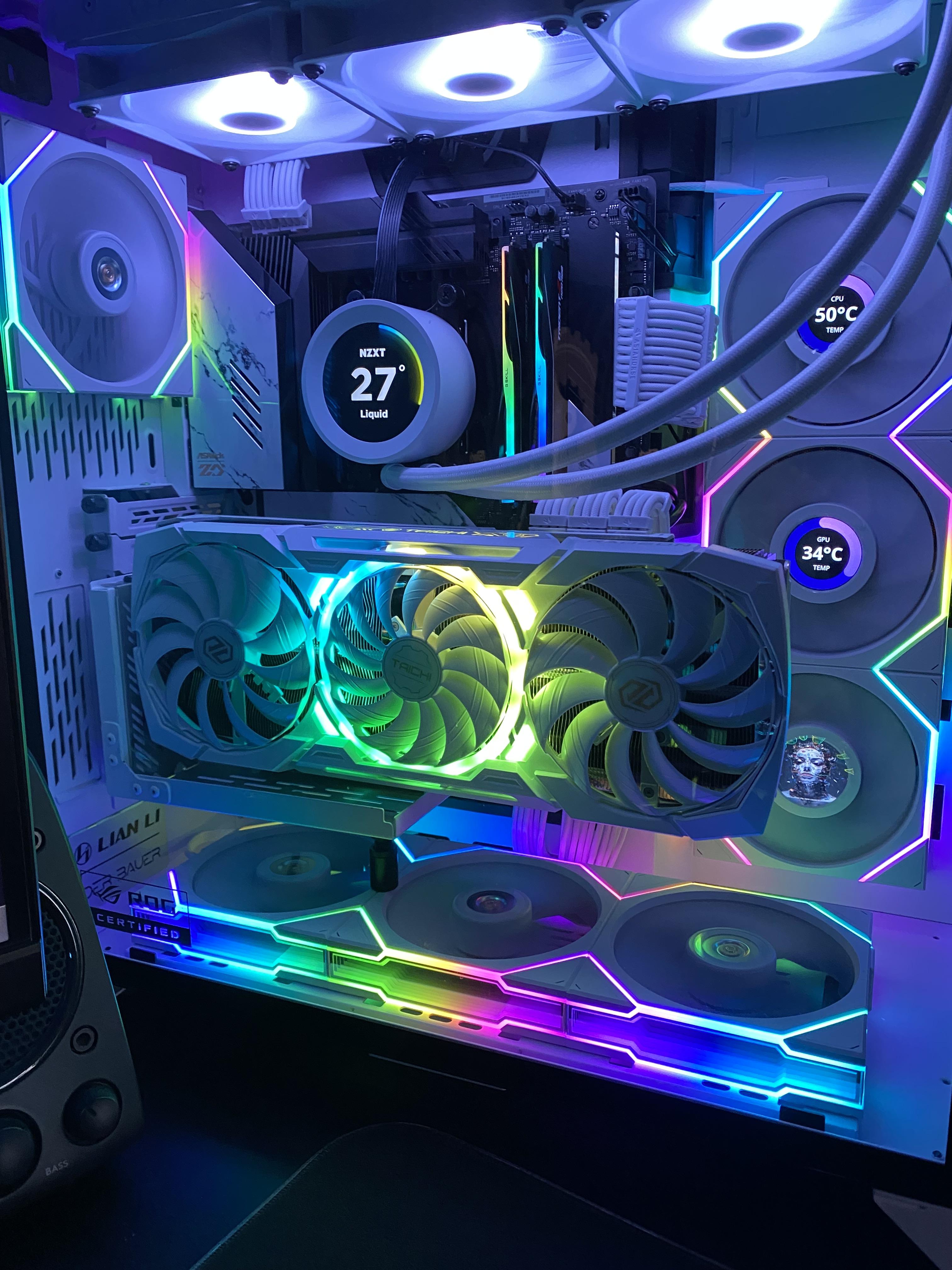 White PC Lian Li + AsRock by csabaf72 - AMD Ryzen 7 7800X3D