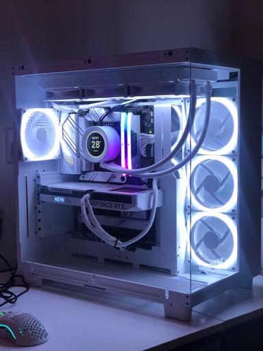 Pretty White Build - 4060 and i5 136000KF - First Build by