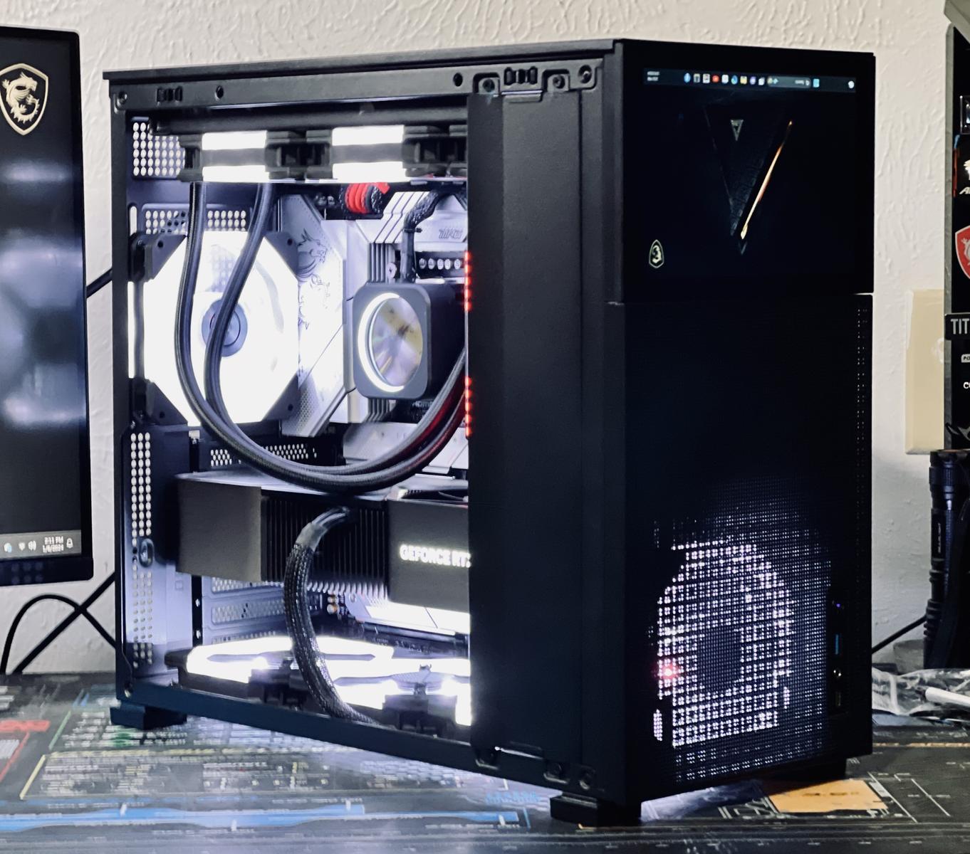 Downsizing to a Jonsbo D41 Mesh SC - 13900KS with an RTX 4090 FE
