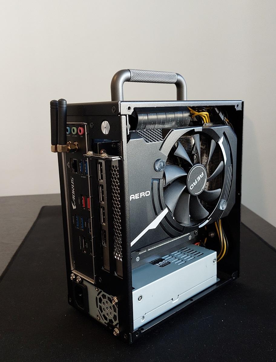 K39 Black v2 Portable LAN setup w/ 240hz portable monitor by