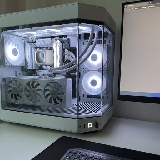 White Intel 4070 Super Build by dtanev - Intel Core i7