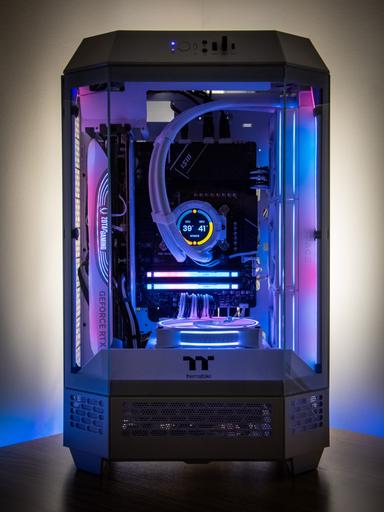 Thermaltake The Tower 300: Micro-ATX-Gehäuse mit Oktagonform und speziellen Farbvarianten