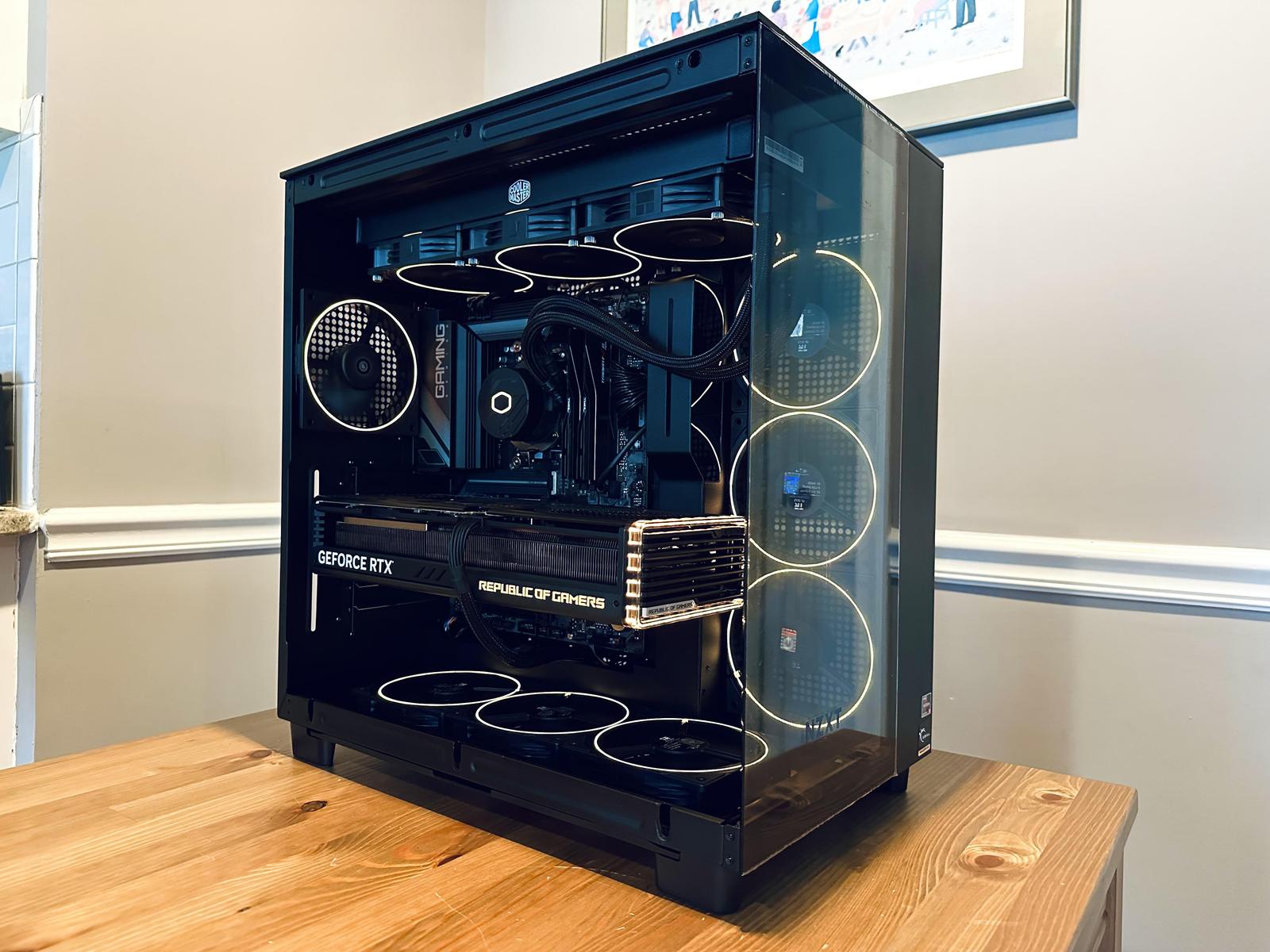 BACK ON BLACK ON BLACK by Kenny_Builds - AMD Ryzen 9 7900X3D