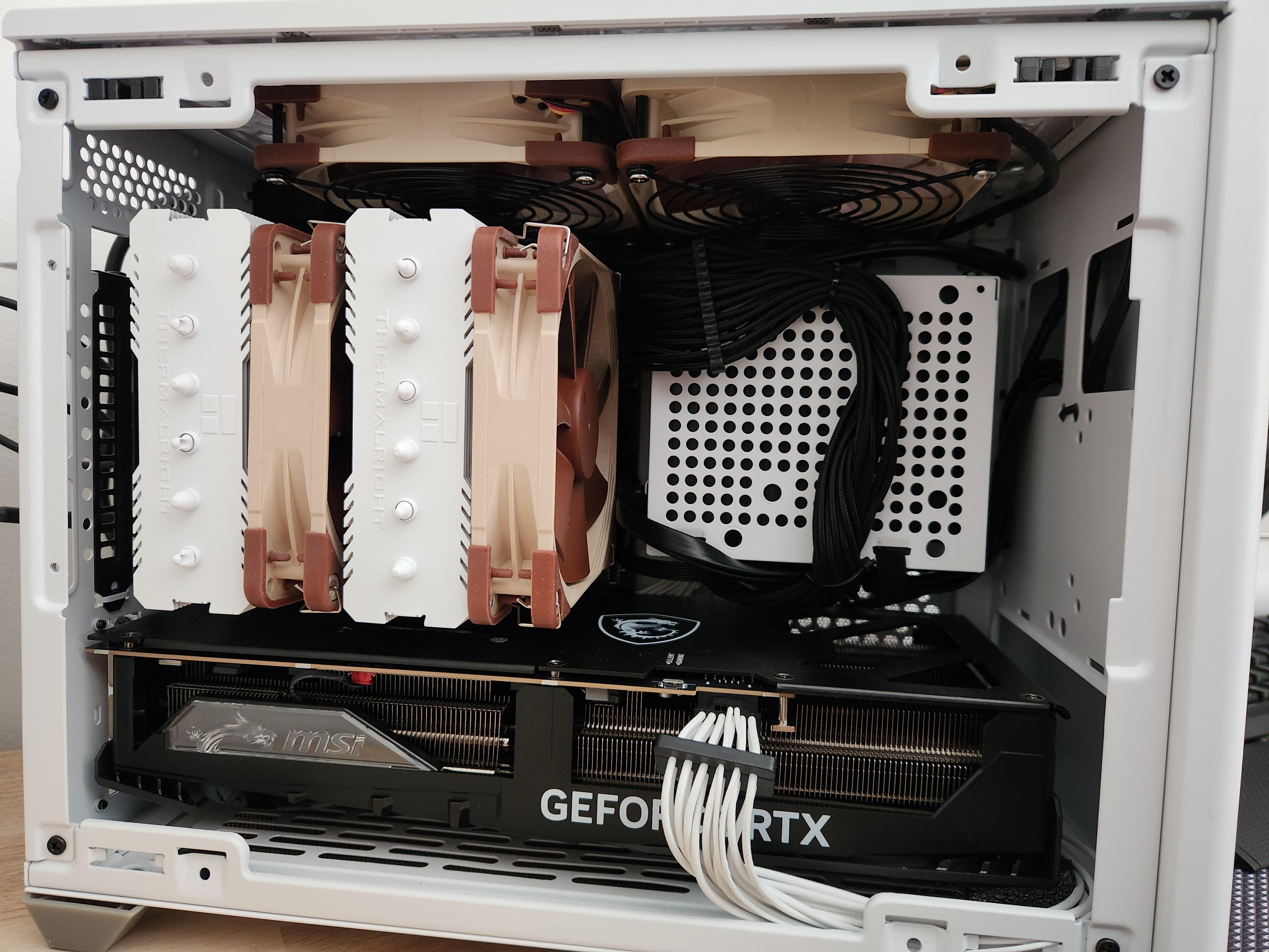 First NR200 build by Juustomunakas - AMD Ryzen 7 7800X3D, GeForce