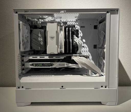 B550M STEEL LEGEND+Ryzen7 5700X 最初のASROCKから先に進めない』 AMD