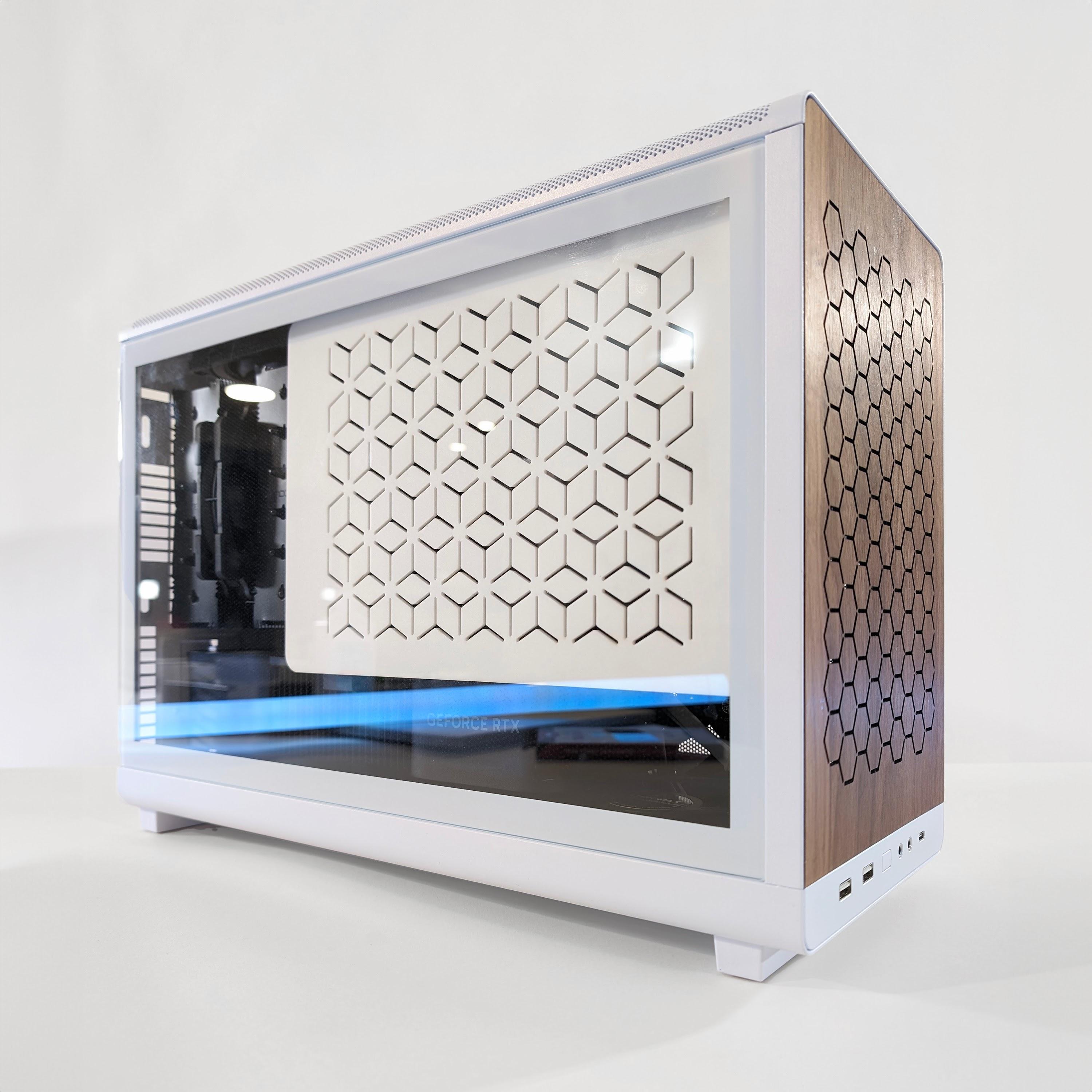 Lian Li Left Side Glass Panel For A3 M-ATX Case - White Tempered Glass Replacement Panel