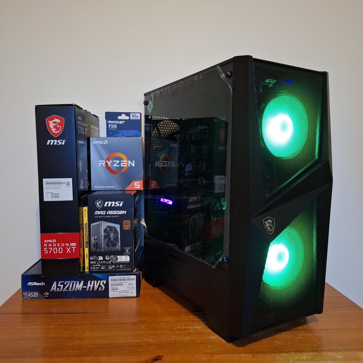 ゲーミングデスクトップPC Ryzen5 4500 RX6650XT Ryzen 5 4500 + RX 6650 XT Gaming PC in 2022 | Tested in 4