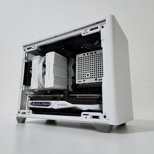 Cooler Master NR200 ホワイト Amazon.com: Cooler Master NR200 White Mini-ITX PC Case Ready