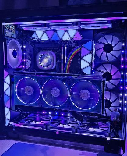 Corsair LX Fans build in NZXT H9 by Zafiast - Intel Core i7-14700K