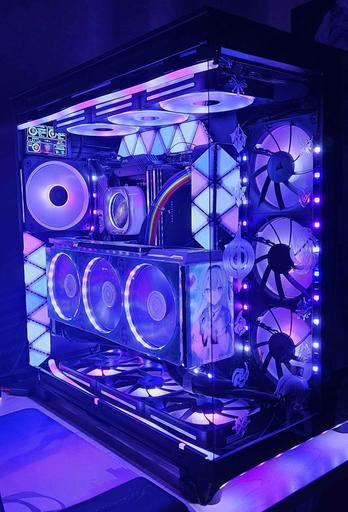 Corsair LX Fans build in NZXT H9 by Zafiast - Intel Core i7-14700K