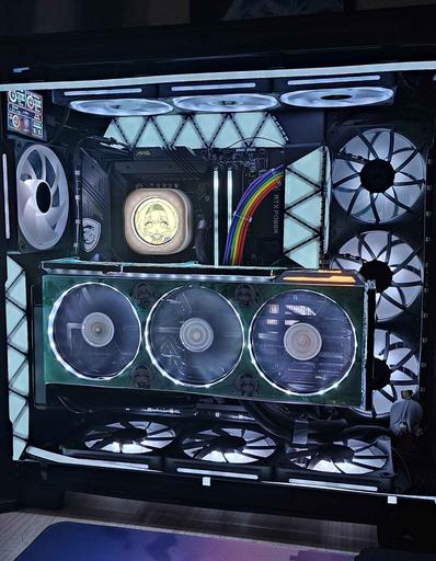 Corsair LX Fans build in NZXT H9 by Zafiast - Intel Core i7-14700K