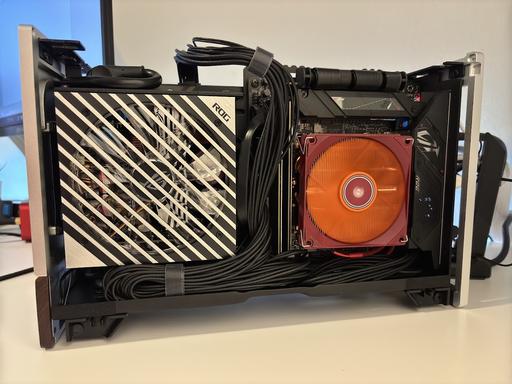 Terra Mini ITX Build by XFY - AMD Ryzen 7 7800X3D, GeForce RTX 4080 ...