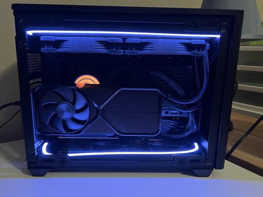 NR200P Obsidian Build by acsurfer - AMD Ryzen 7 7700X, GeForce RTX