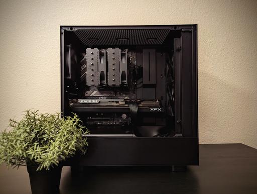 [ジャンクpc]nzxt、Ryzen75800x Commission Build 6 by MaydenAmerica - AMD Ryzen 5 7600X