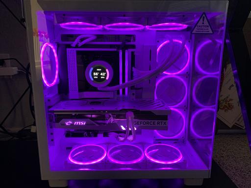 First Pc Build (All White) H9 Elite by FadeYeet - AMD Ryzen 7
