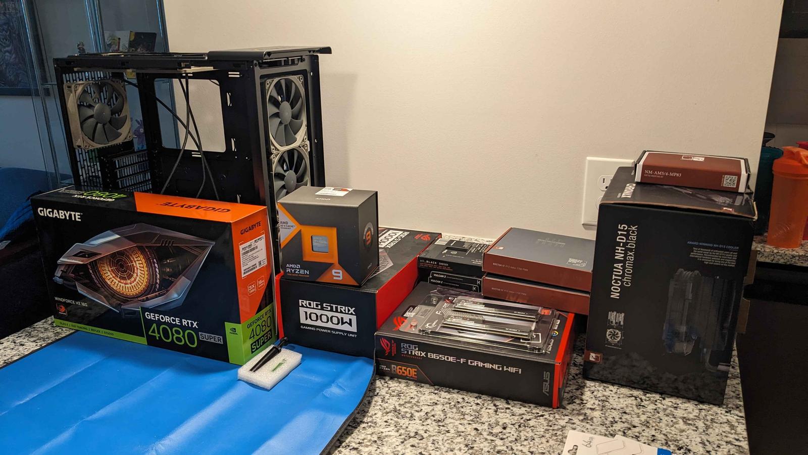 2024 build using 7950x3d + 4080 Super by BananaMyHero - AMD Ryzen
