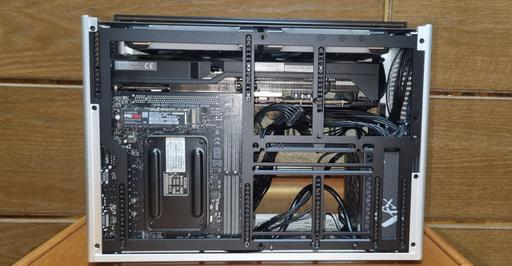 The Silver ITX perfection, NCASE M2 GRATER SILVER by Khabal