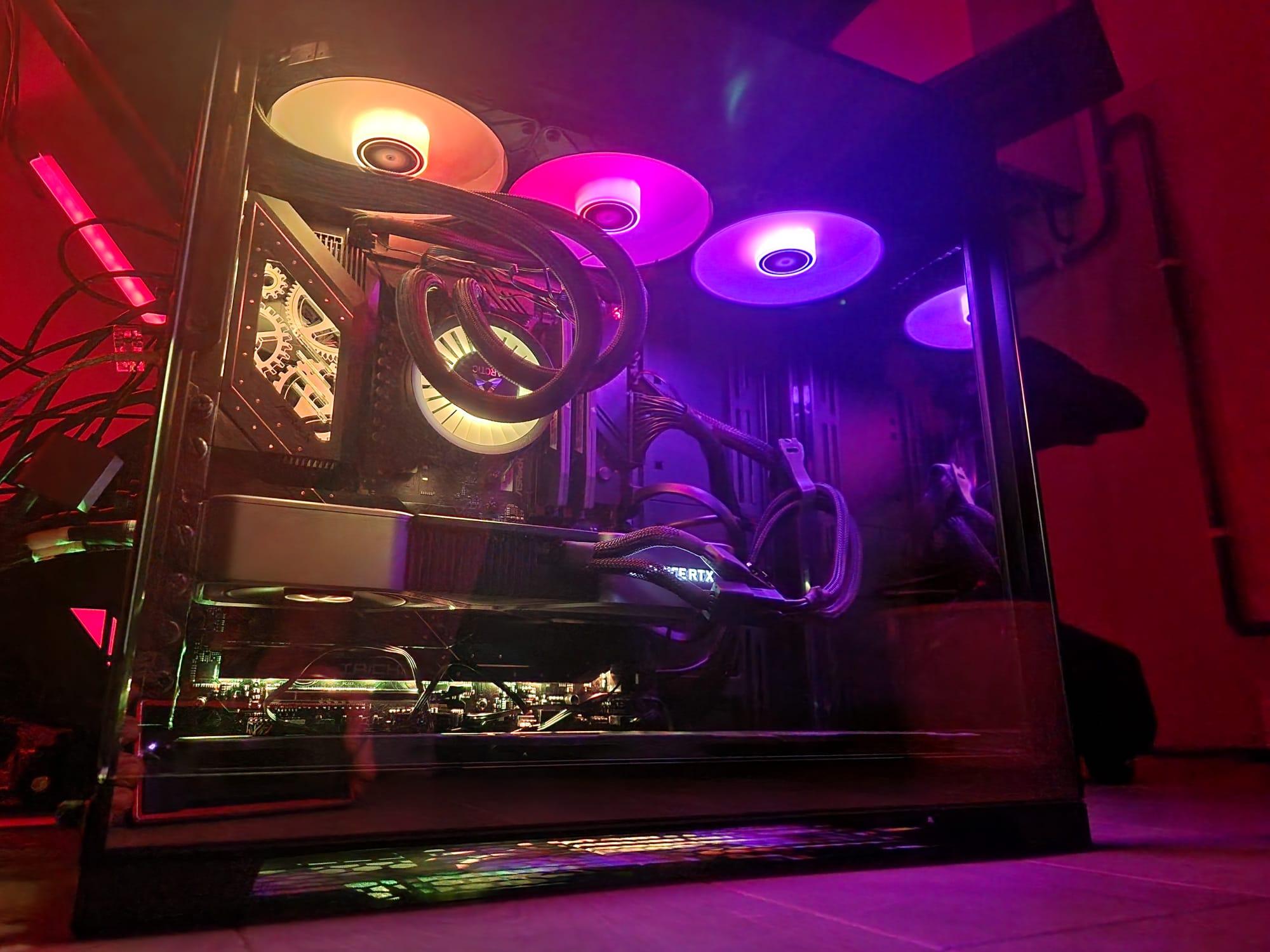 My First Build - 9800x3D - x870E Taichi - Lian Li O11D EVO