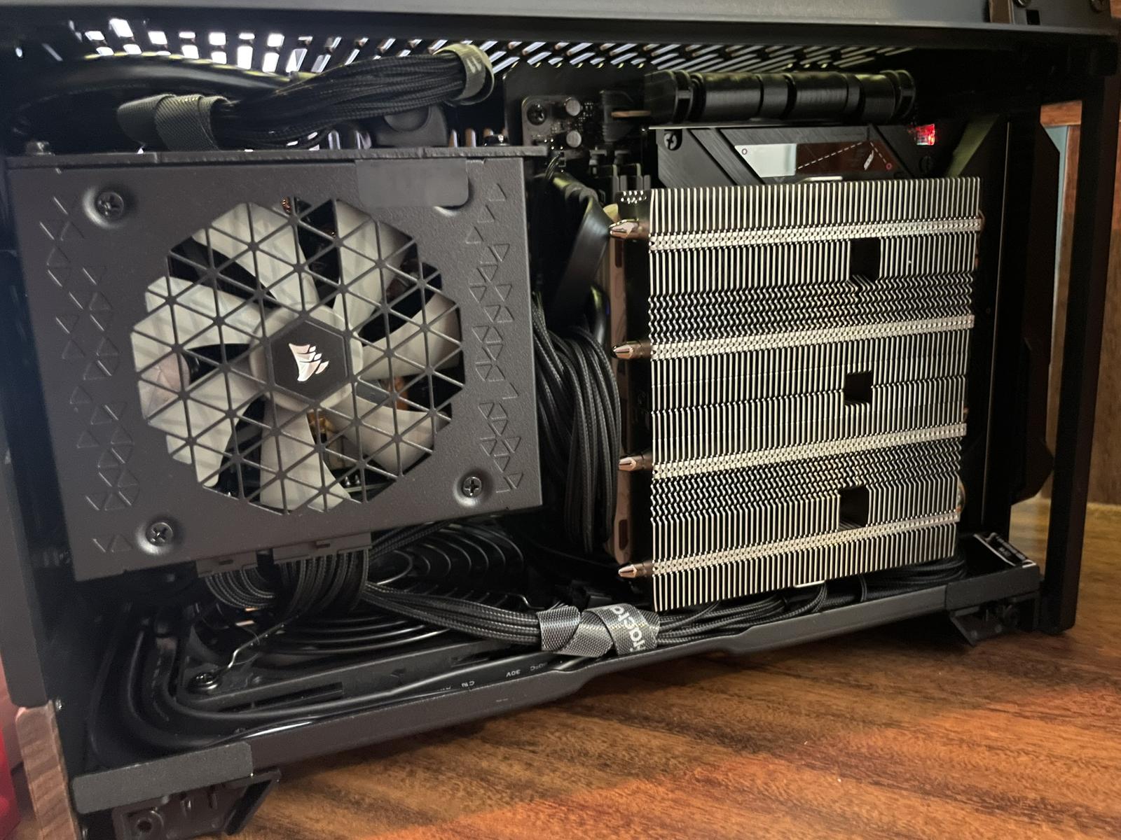 AMD Ryzen 7950x3d RTX 2070SUPER　ITX　自作PC 3D Rendering ITX Machine with AMD RYZEN 7950X+MSI GeForce