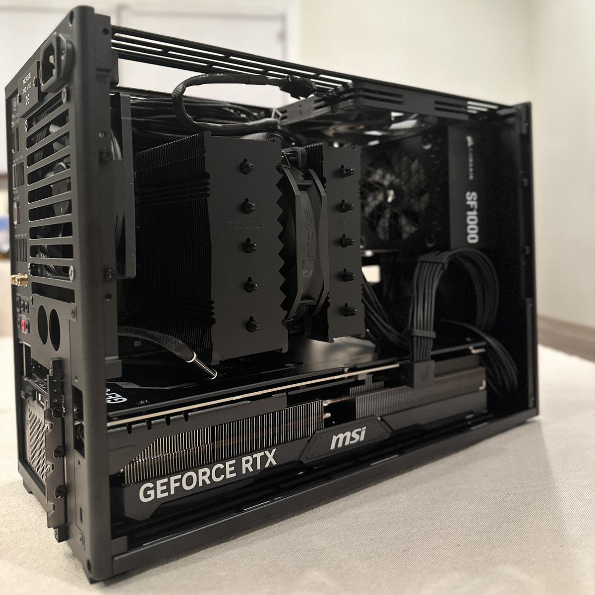 NK 2024 NCASE M2 mATX Build by ninjaslikepies - AMD Ryzen 9