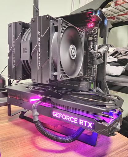 Open Frame Gaming PC by ReVelution - AMD Ryzen 7 7800X3D - PCPartPicker