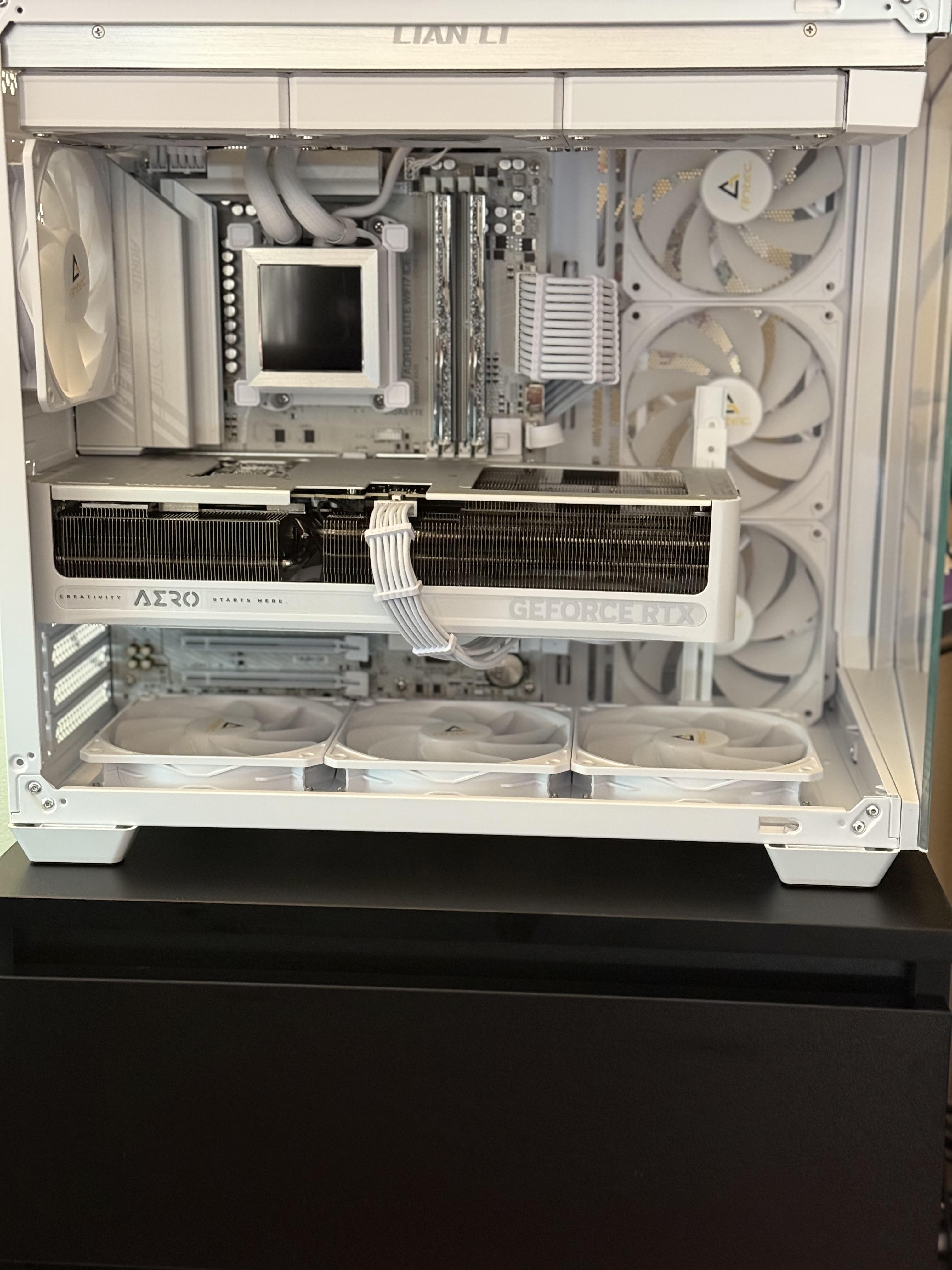 All White Build (5070 ti / 9800x3D / Antec C5 ARGB) by jDemo - AMD