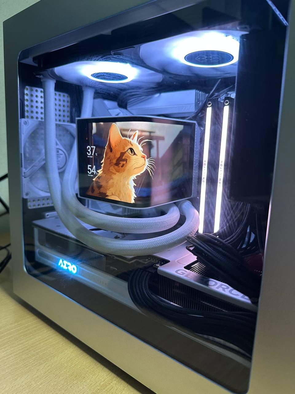 虎猫PC Titanium Cat Toaster by imwaihon - AMD Ryzen 9 9950X3D
