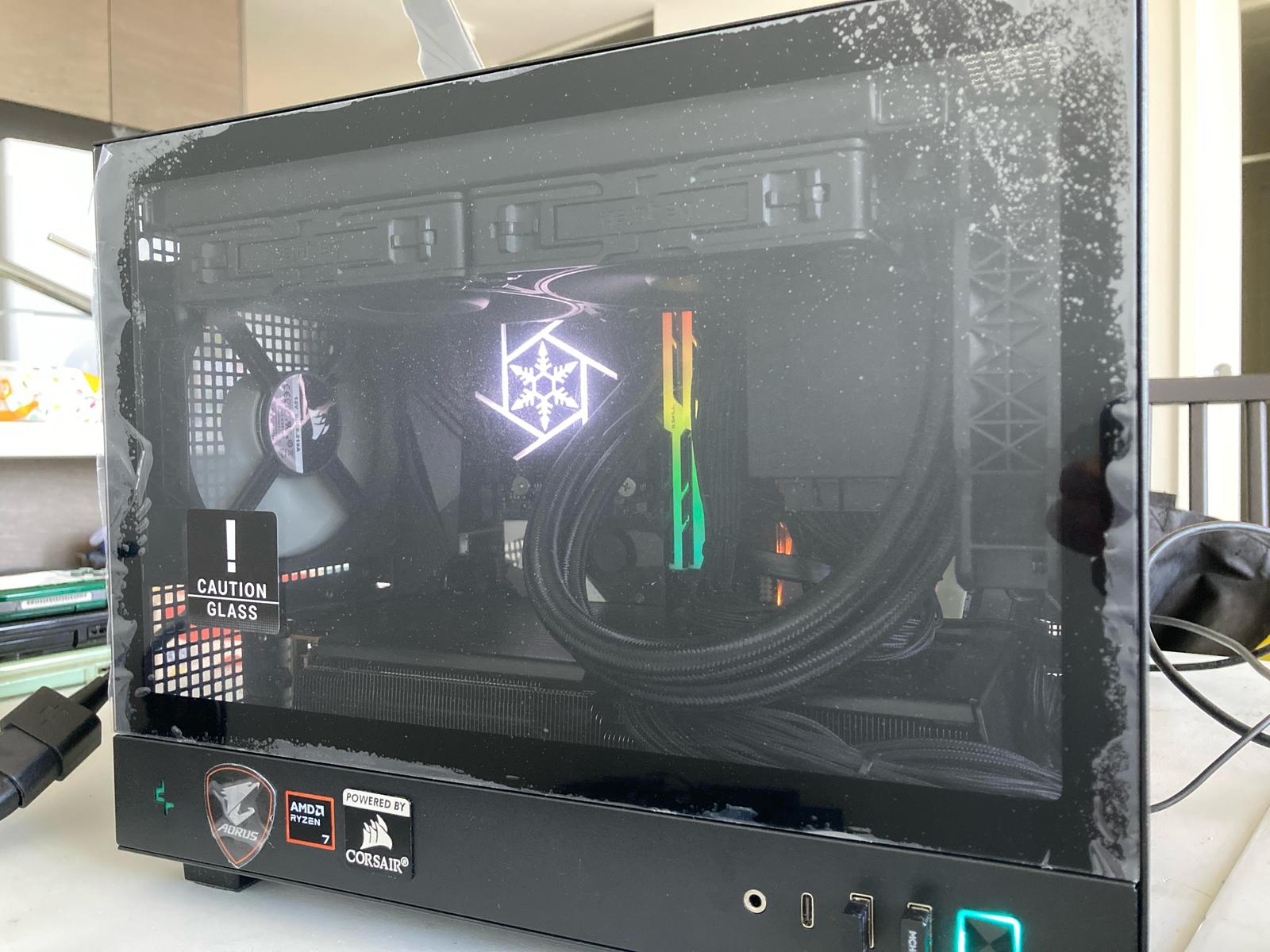 SFF Build by bohaibro - AMD Ryzen 7 5800X3D, Radeon RX 9070