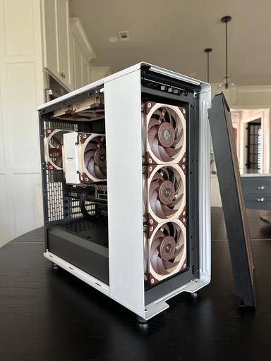 2025 Fractal Design North (White) x Nawk Tuah x MSI Build by